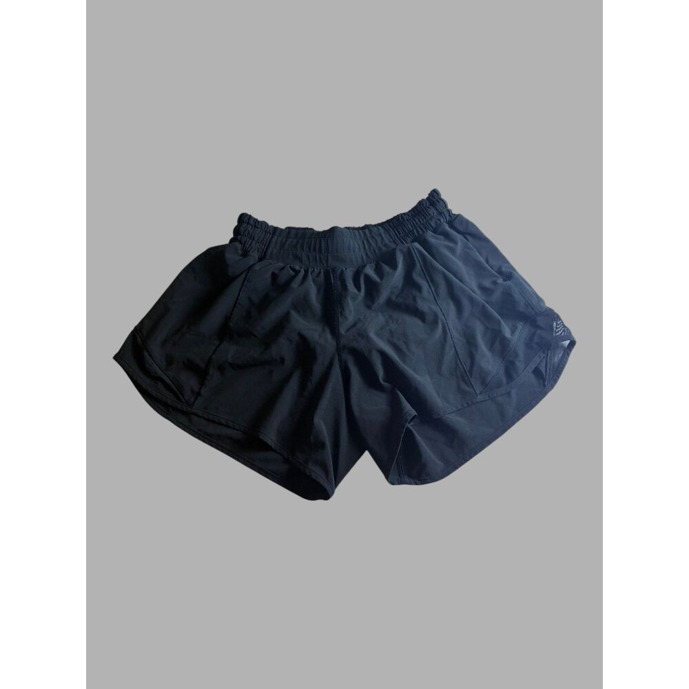 Lululemon Running Shorts Women's Size 6 Tall Black Athletic